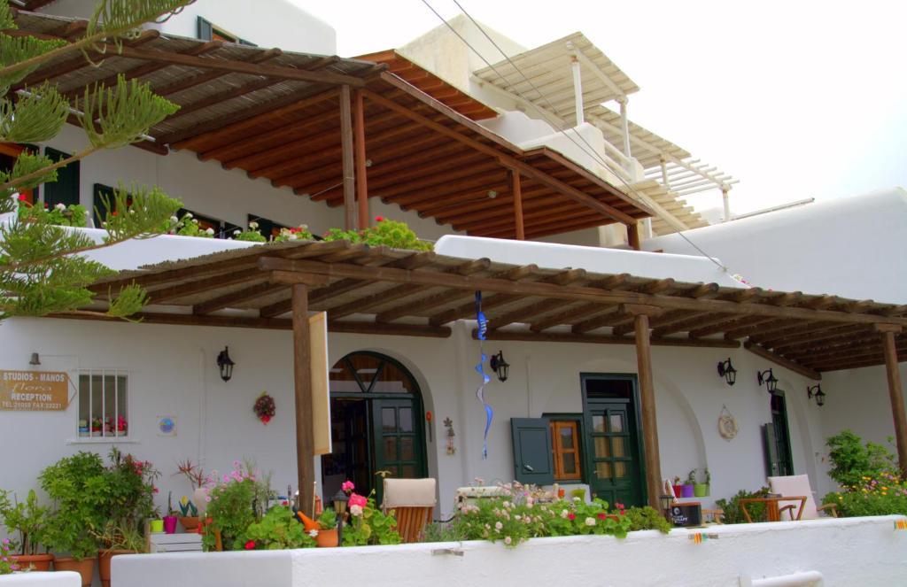 Studios Flora Manos Platys Gialos  Exterior foto
